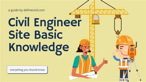 Civil Engineering Site Basic Knowledge Pdf Important Points Definecivil