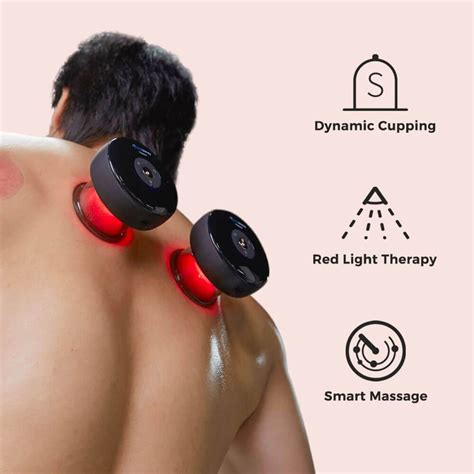 Achedaway Cupper The Smart Cupping Therapy Massager 5 Pairs