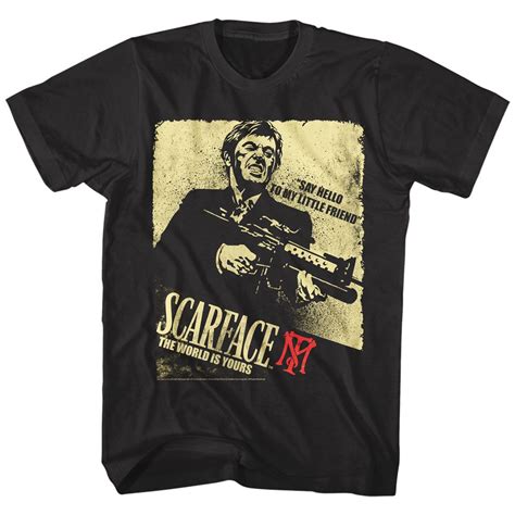 The data is deemed reliable but is not guaranteed accurate by the. Scarface Tony Montana #BigGun #ActionMovie #MensTshirt ...