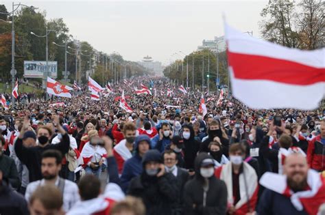 Belarus Detains 500 At Weekend Anti Government Protests The