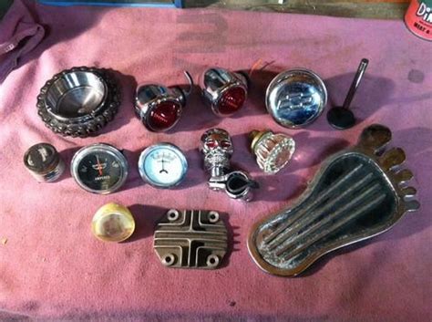 Sell Rat Rod Lot Motorcycle Shifter Knob Vintage Hot Rod Motorcycle In