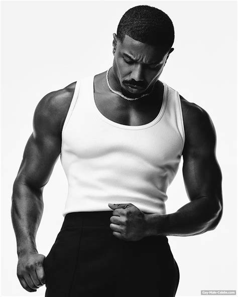 Michael B Jordan Shirtless And Sexy For Rolling Stone Naked Male Celebrities