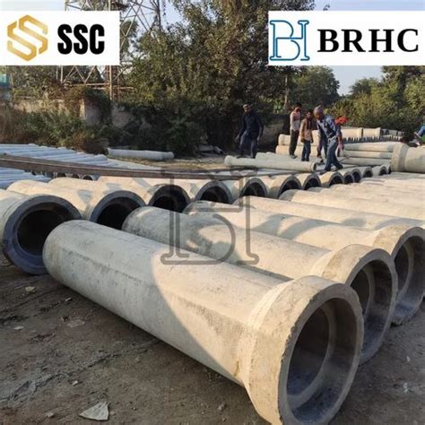 Round 1200 Mm Np4 Rcc Pipes Size 25 Meter Length At Rs 4100meter In