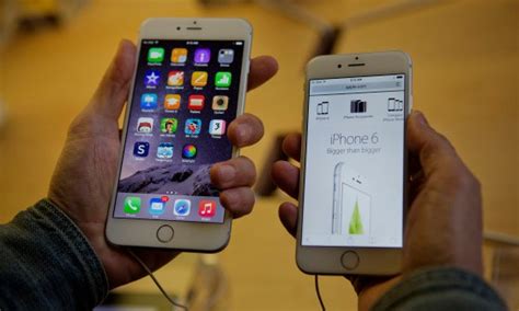 Apple Inc Nasdaqaapls Latest Smartphones Iphone 6 And 6 Plus Are