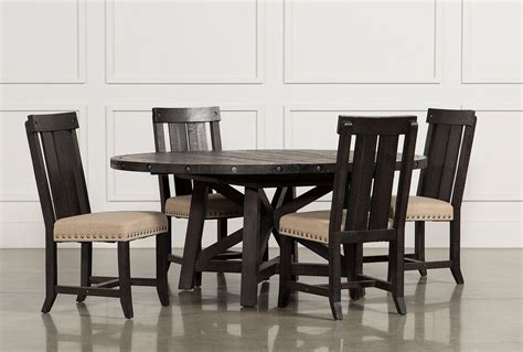 Shop For Jaxon 5 Piece Extension Round Dining Set Wwood Chairs At