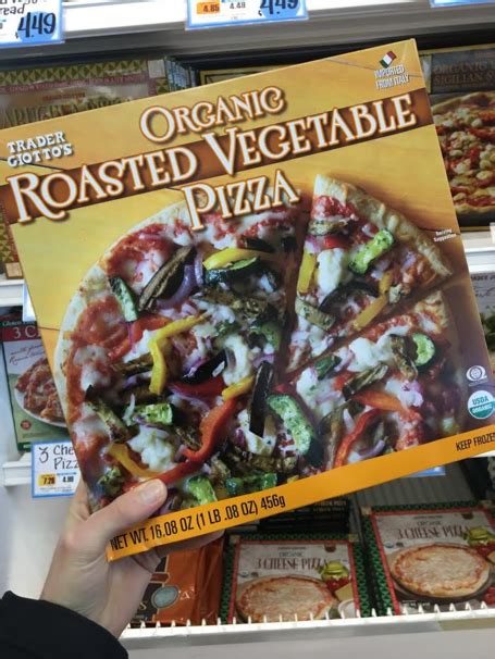 Trader Joes Roasted Vegetable Pizza Vegan