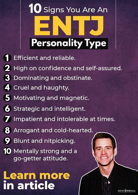 10 signs you are an entj personality type entj personality myers briggs personality types