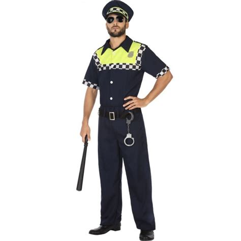 Disfraz Policía Municipal Para Hombre Envío En 24h