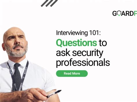 Interviewing 101 Questions To Ask Security Professionals Guard Pass Blog