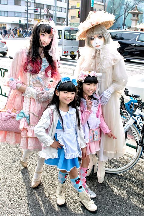 Rinrin Doll And Minori On The Street In Harajuku With Two Future Harajuku
