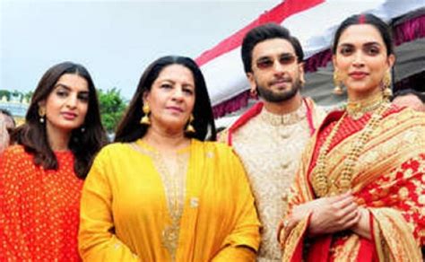 Ranveer Singh Expresses Gratitude To His Wife Deepika Padukone Mother And Sister Through