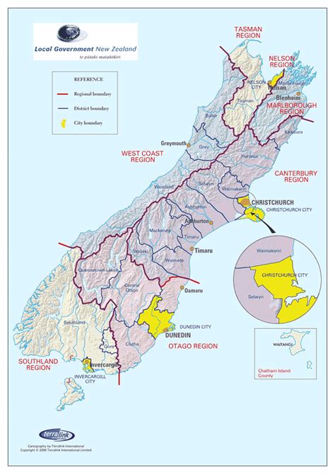 Distrikt På New Zealand Wikipedia