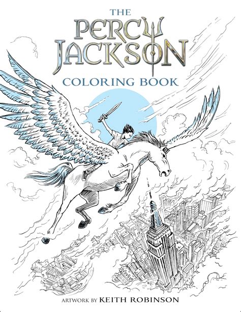 Stuck In Books The Percy Jackson Coloring Book ~ Feature And Giveaway