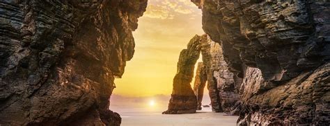Beach Of The Cathedrals Fascinating Spain