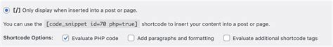 How Do I Use The Content Snippet Shortcode Code Snippets Pro Docs