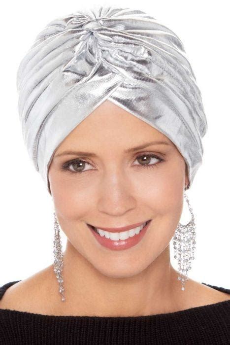 Queenie Metallic Turban Stylish Turbans For Women