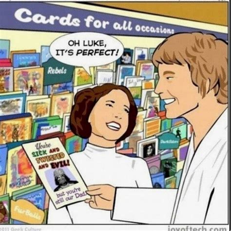 A long time ago in a galaxy far, far away.learn how to make a father's day card that's out of this world! Darth Vader's Father's day card | Comics That Made Me Laugh Like Crazy | Pinterest