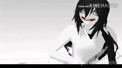 Mmd Creepypasta Jeff And Nina Youtube