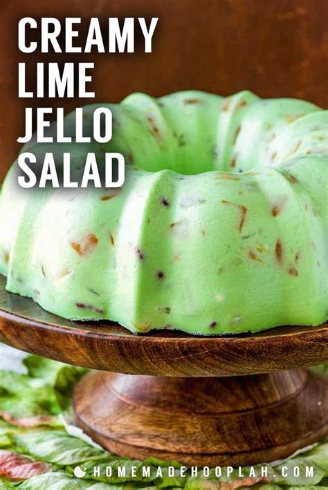 This is a refreshing jello salad that is a staple of our family get togethers. Creamy Lime Jello Salad! This retro flashback dessert is always a hit and certain to be a ...