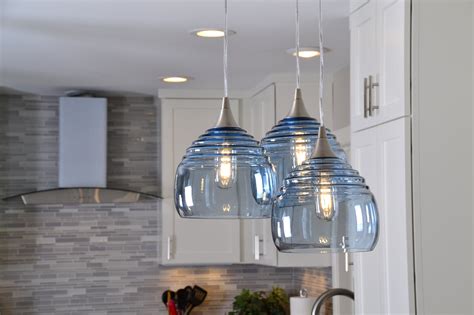 sustainable hand blown glass light fixtures bicycle glass co