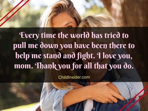 thank you mom quotes and sayings