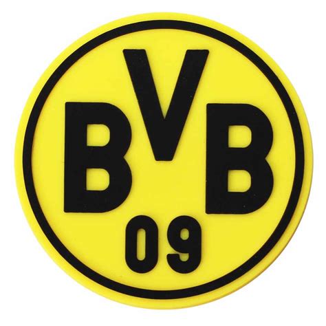 The home of borussia dortmund on 90min. BVB Magnetschild 3 D Logo