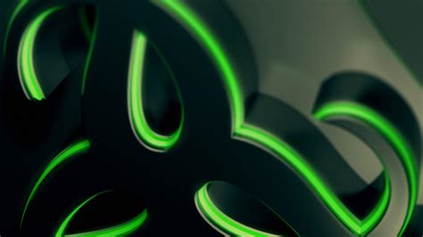 Maybe you would like to learn more about one of these? Abstract green and black wallpaper - Razer gaming ...