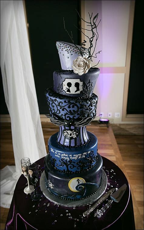Find images of birthday cake. Nightmare before Christmas cake is suitable for those who have a birthday at the Halloween ...