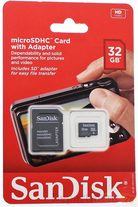 Sandisk 32gb Class 4 Microsdhc Card With Adapter Walmart Inventory