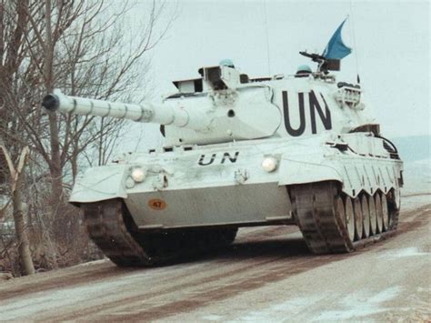 Leopard 1a5 Dk During The Mission Unprofor Bosnia 1994 Personal