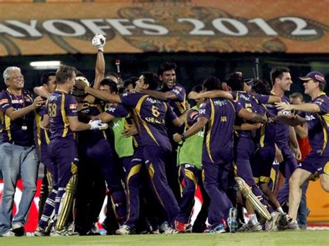 Celebration Time For Kkr Hindustan Times