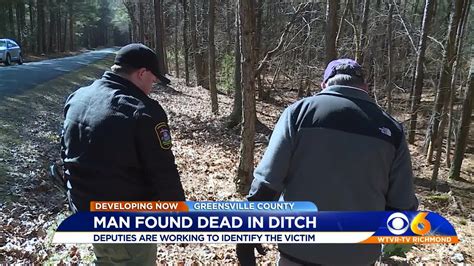 Deputies Id Man Found Dead In Ditch