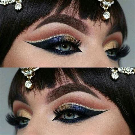 •loremari• Cutiehoneyqueen Posted On Instagram “maquillaje Egipcio ️” • Jul 8 2020 At 6