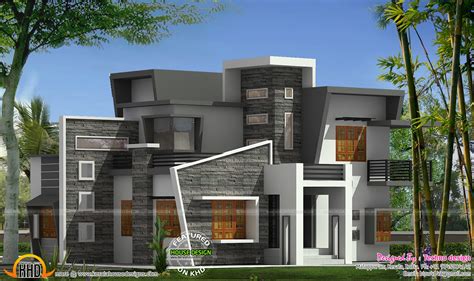 Duplex house design in india, maximize the spaces needed by building your small house into two floors. Box type home with Cantilever balcony - Kerala home design ...
