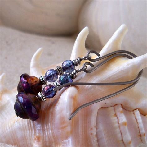 Check out our hypoallergenic earrings girls selection for the very best in unique or custom, handmade pieces from our stud earrings shops. Amethyst Earring - Beaded Earrings - Hypoallergenic ...