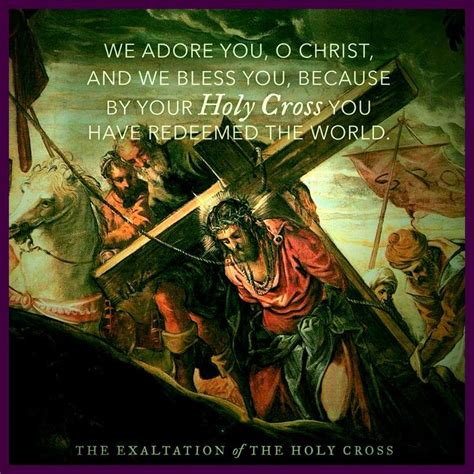 Feast Of The Exaltation Of The Cross Holy Cross Stations Of The