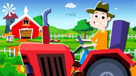 Farmer In The Dell Nursery Rhymes For Children Kids Tv Baby Videos