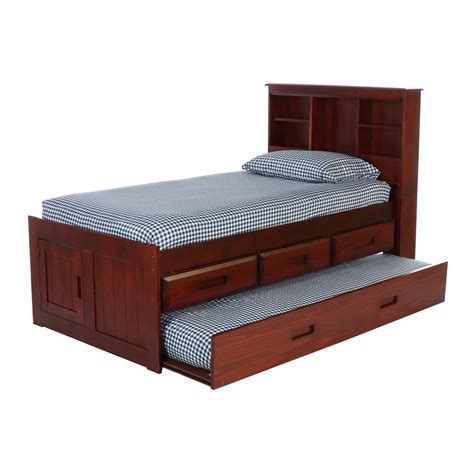 Os Home And Office Furniture Model 2820 K3 Kd Solid Pine Twin Captains