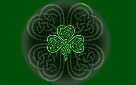 Shamrock Celtic Knotwork By Shadowcat 666 On Deviantart