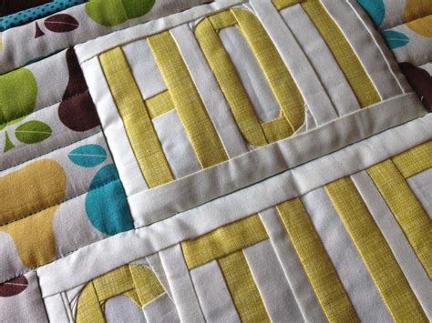 Paper Pieced Alphabet Pattern — Material Girl Quilts
