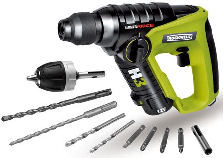 Putting your money in new tools is not an easy decision. Rockwell's New 12-Volt H3 Rotary Hammer Drill