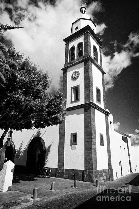 Iglesia Matriz De San Gines Obispo Church In Arrecife Lanzarote Canary