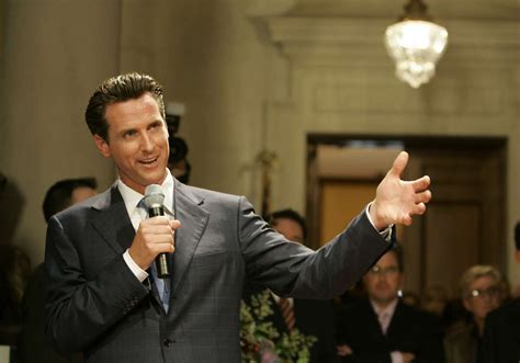 gavin newsom s lively term as sf mayor offers clues to how he d lead state