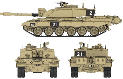 British Challenger 2 Main Battle Tank Wworkable Track Links 135 Rye