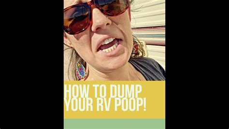 How To Dump Your Rv Poop Rv Poop Scene Empty Your Black And Grey