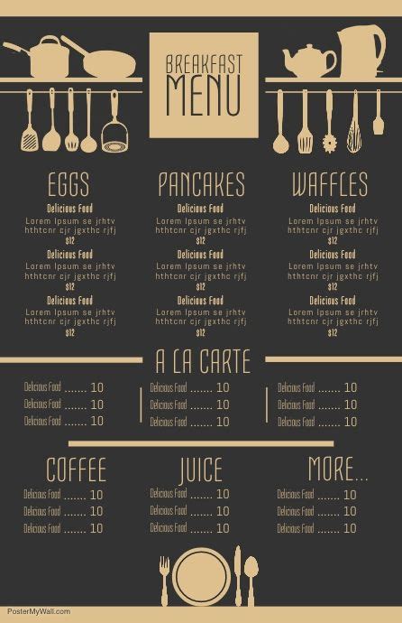 Create Beautiful Menus And Wall Boards For Your Restaurant Cafe Or Bar