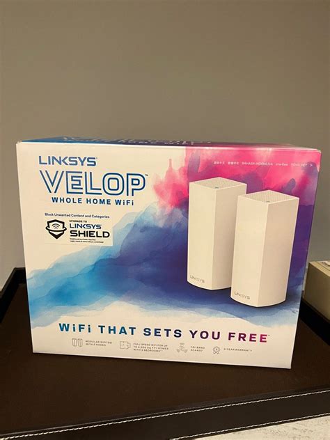 Linksys Velop Tri Band Ac Whole Home Wifi Mesh System Pack Of