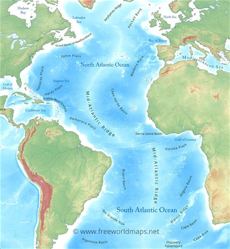 Какой Океан Показан На Картинке Атлантический Png Telegraph