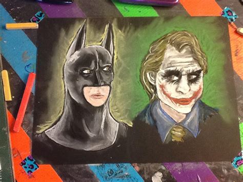 Batman And The Joker By Julia13art On Deviantart