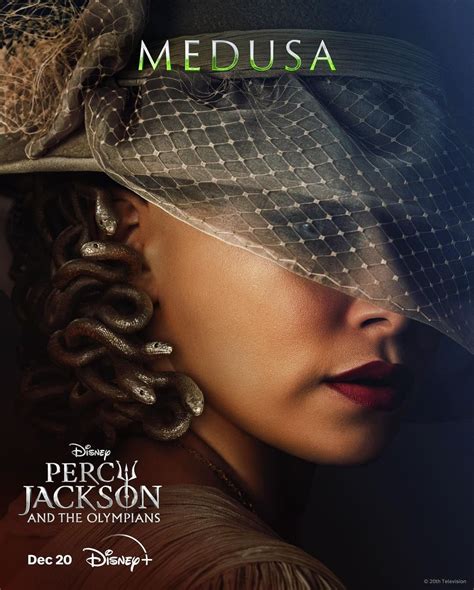 Character Posters For Medusa Alecto And The Minotaur In Percy Jackson